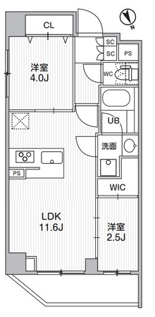 ステージファースト浅草橋IVの物件間取画像